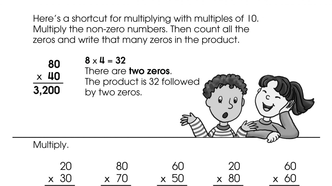 Multiplying by Multiples of 10