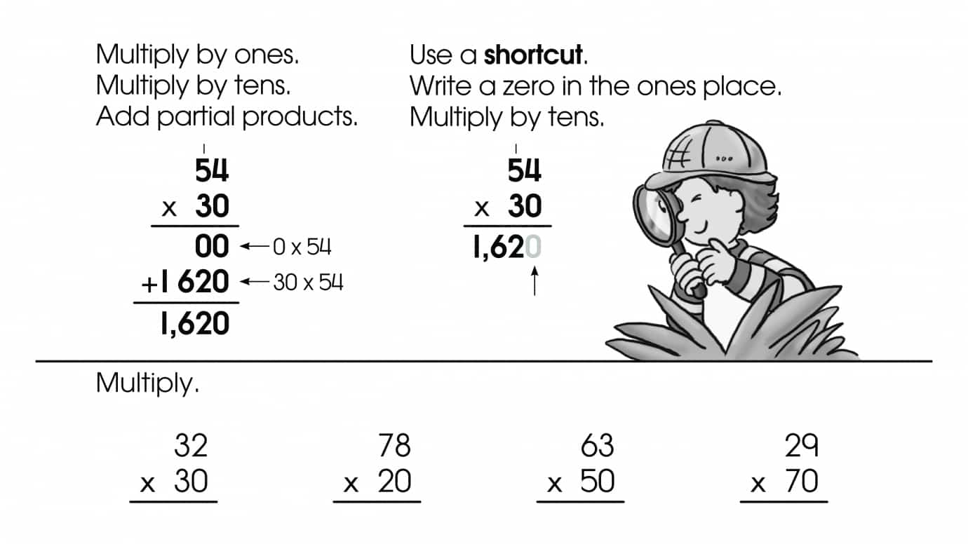 Multiplying by Multiples of 10