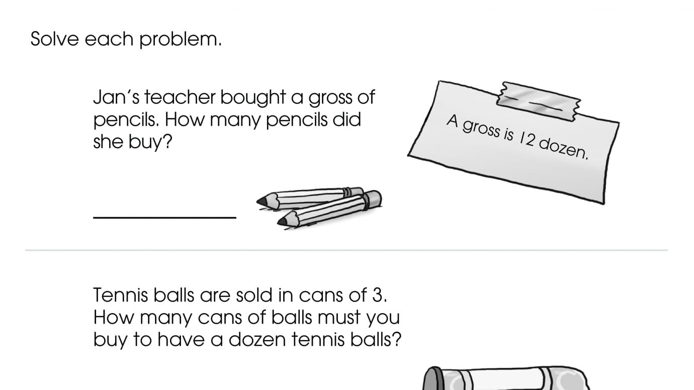 Solving Multiplication Word Problems: Dozens