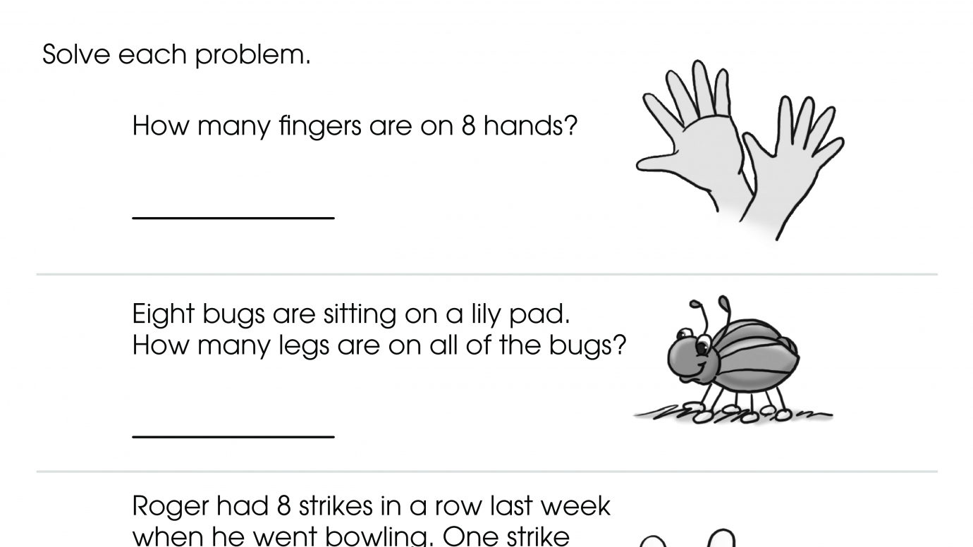 Solving Multiplication Word Problems