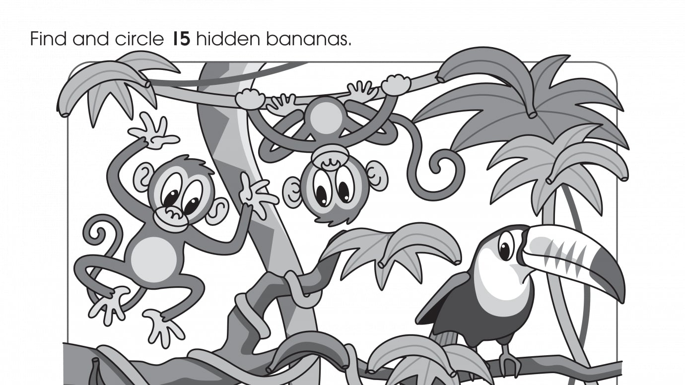 Hidden Pictures: Count to 15