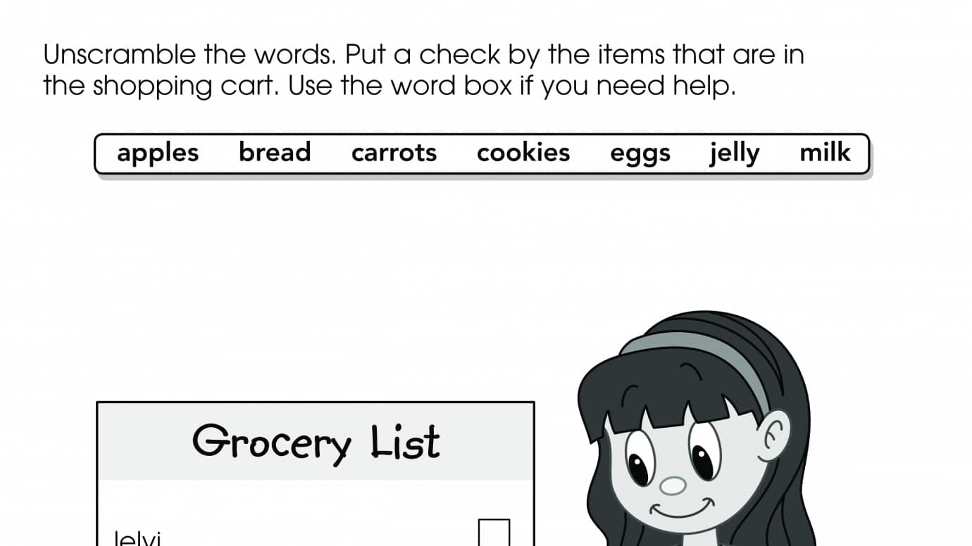Unscramble the Words