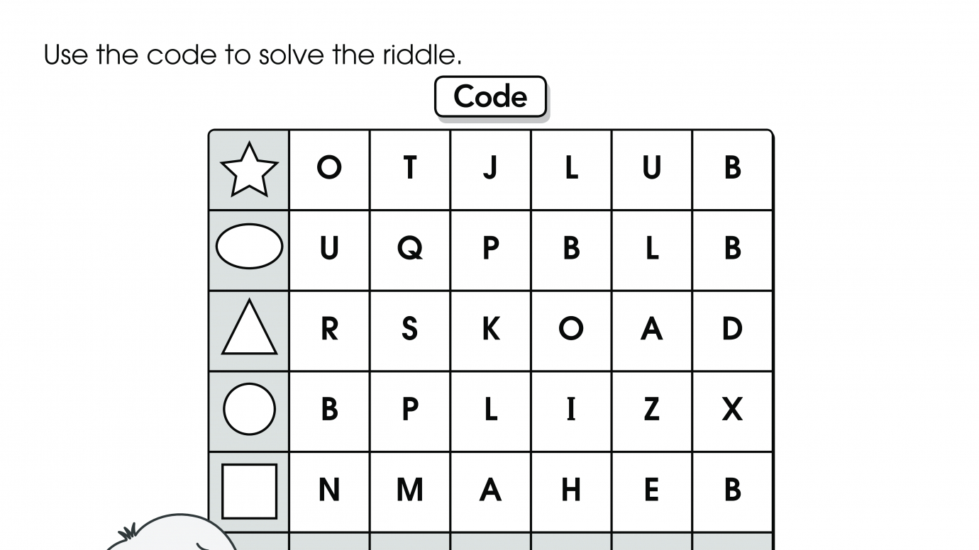 Use the Code to Solve the Riddle: Lamp