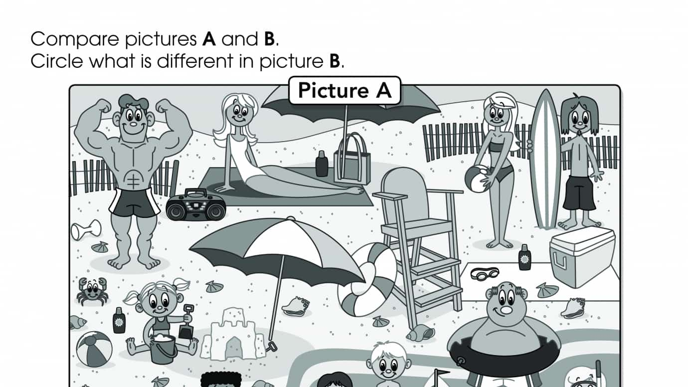 What's Different: Beach Day