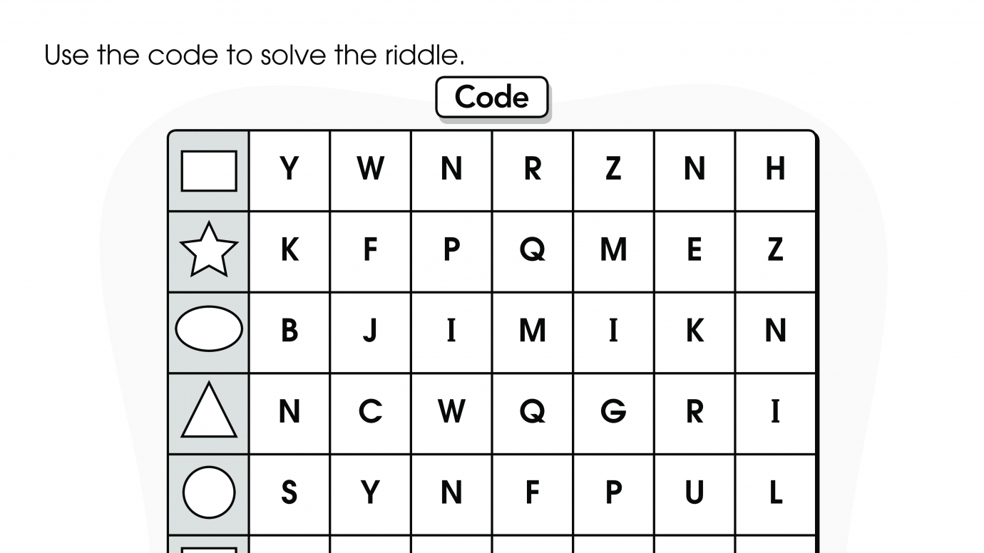 Use the Code to Solve the Riddle: Tools