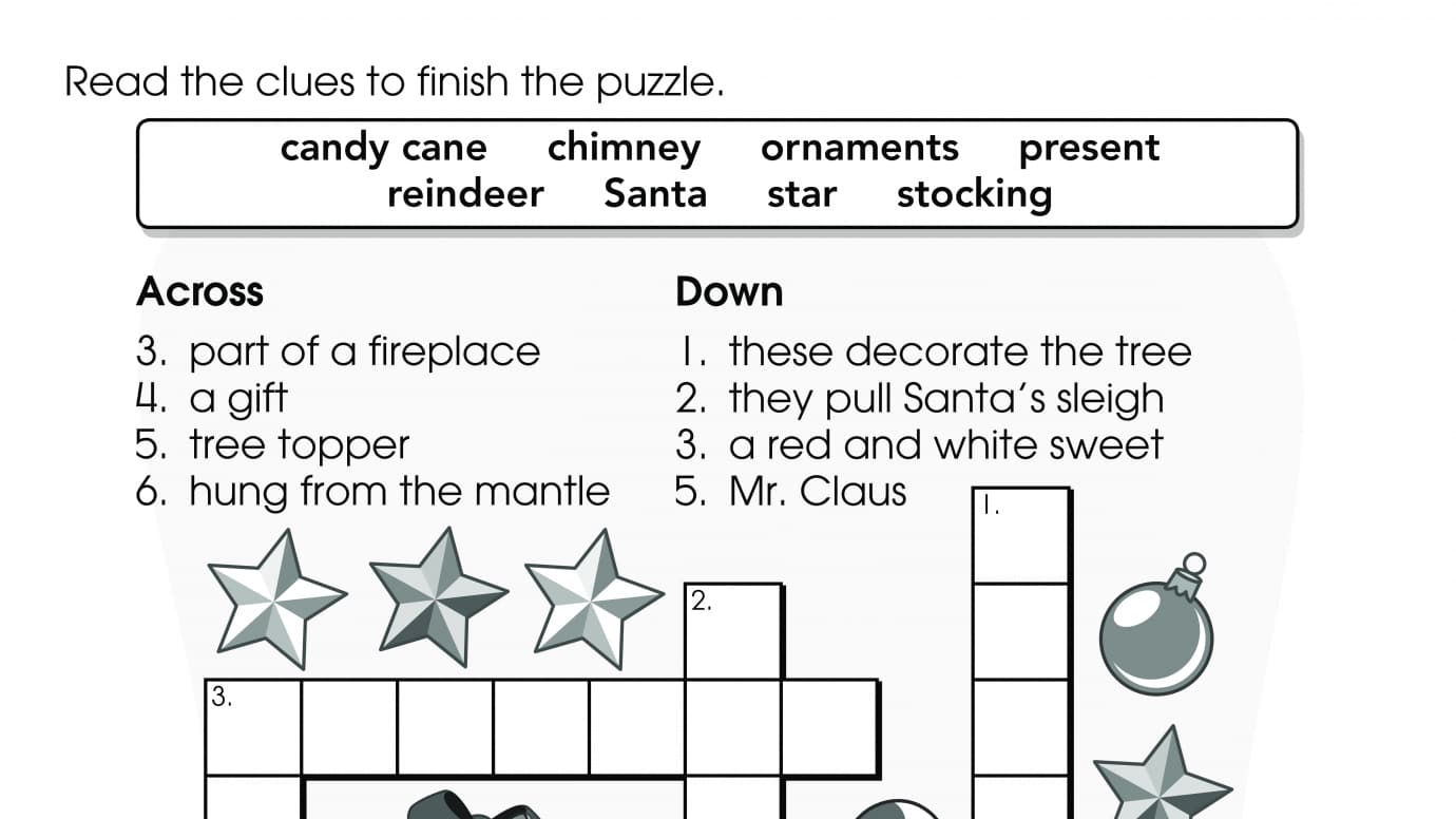 Crossword: Holidays