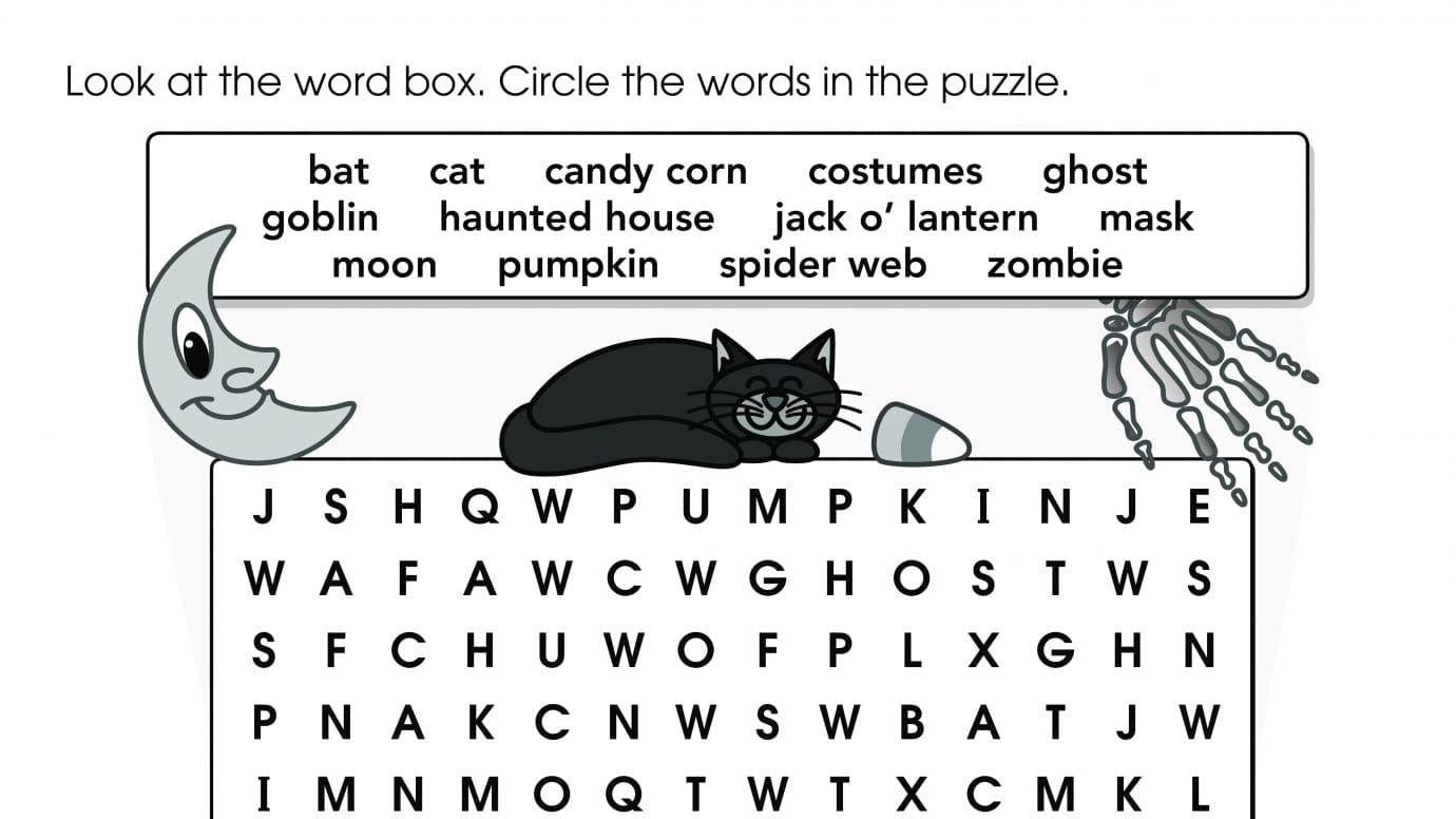 Word Search: Halloween