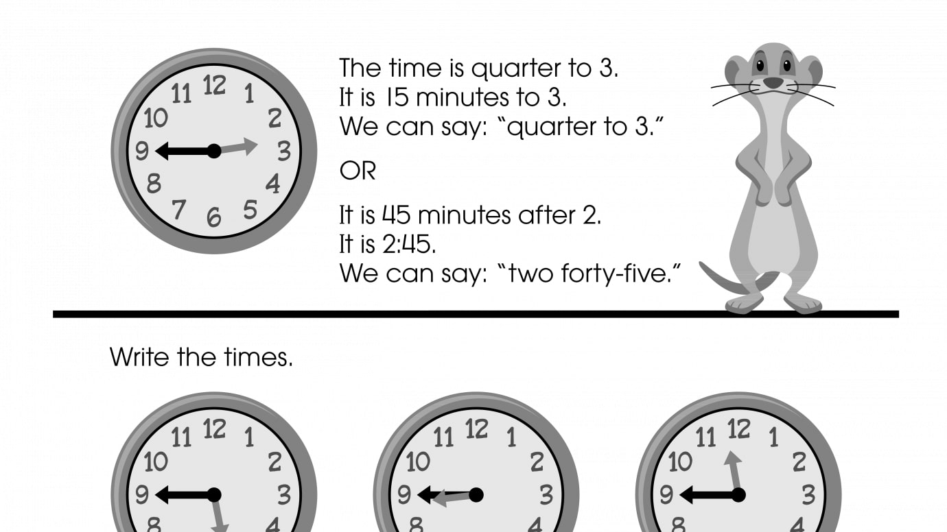 Write the Time