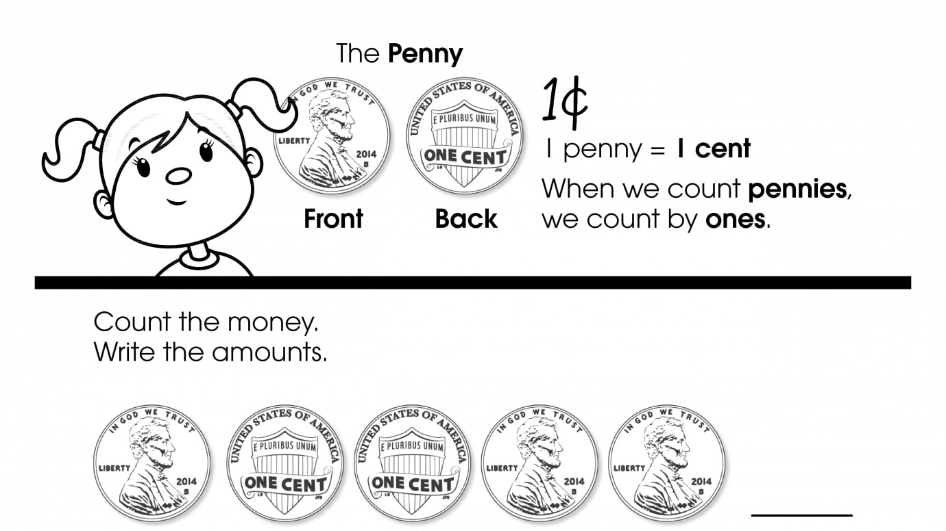 counting pennies anywhere teacher
