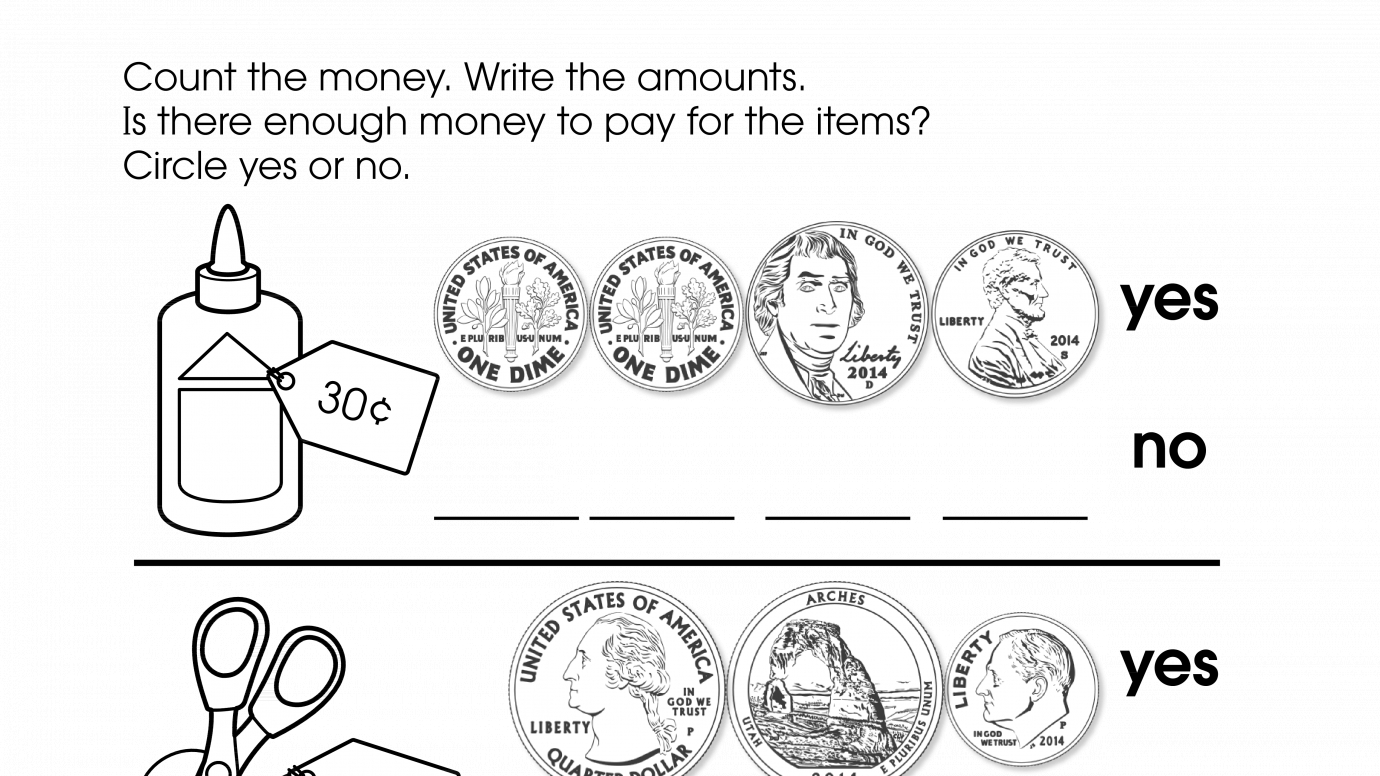 Counting & Spending Money