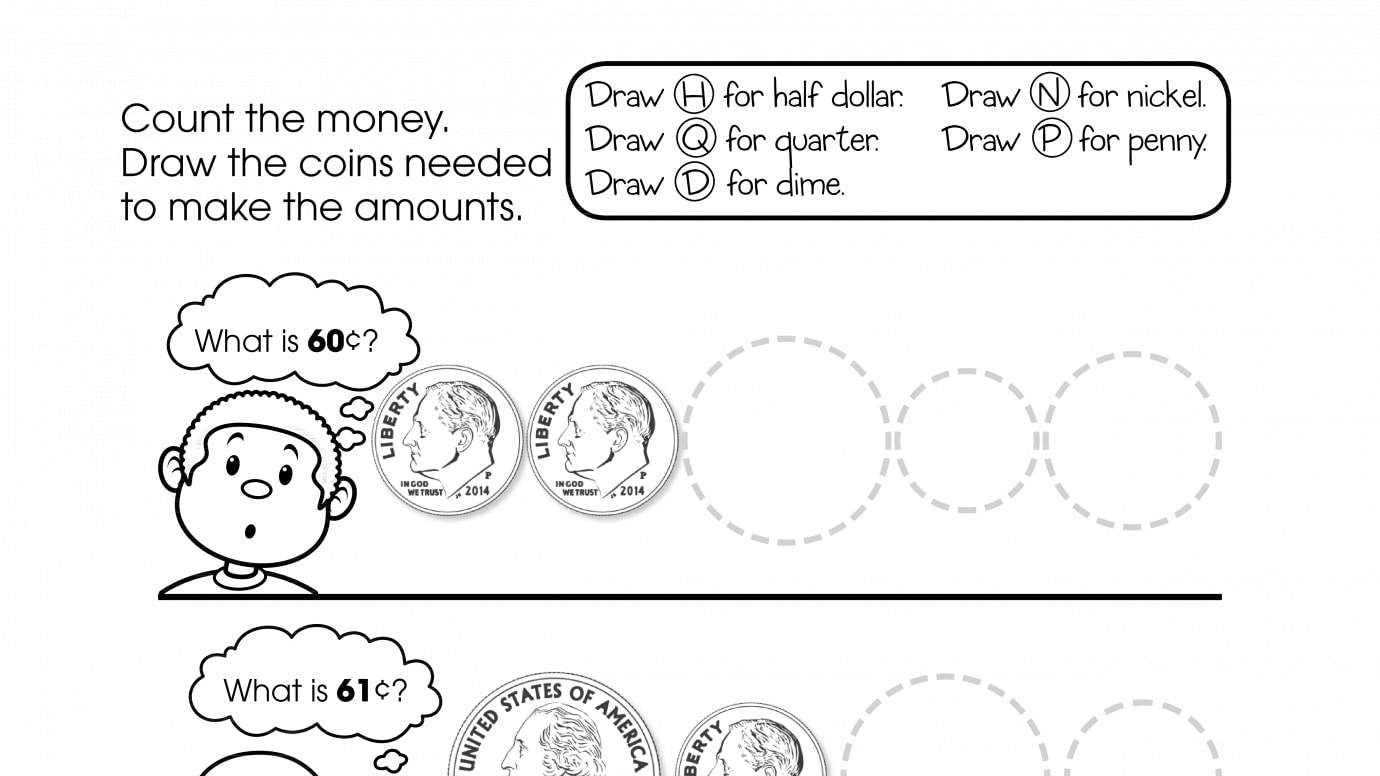 Counting Money & Drawing Coins