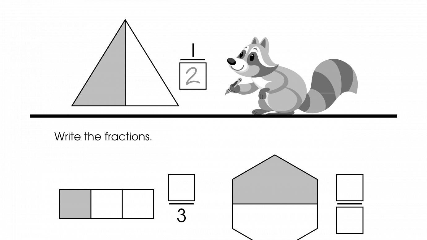 Write the Fractions