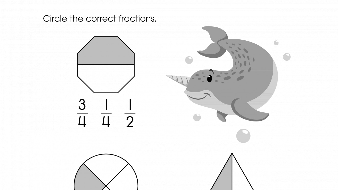 Circle the Correct Fraction