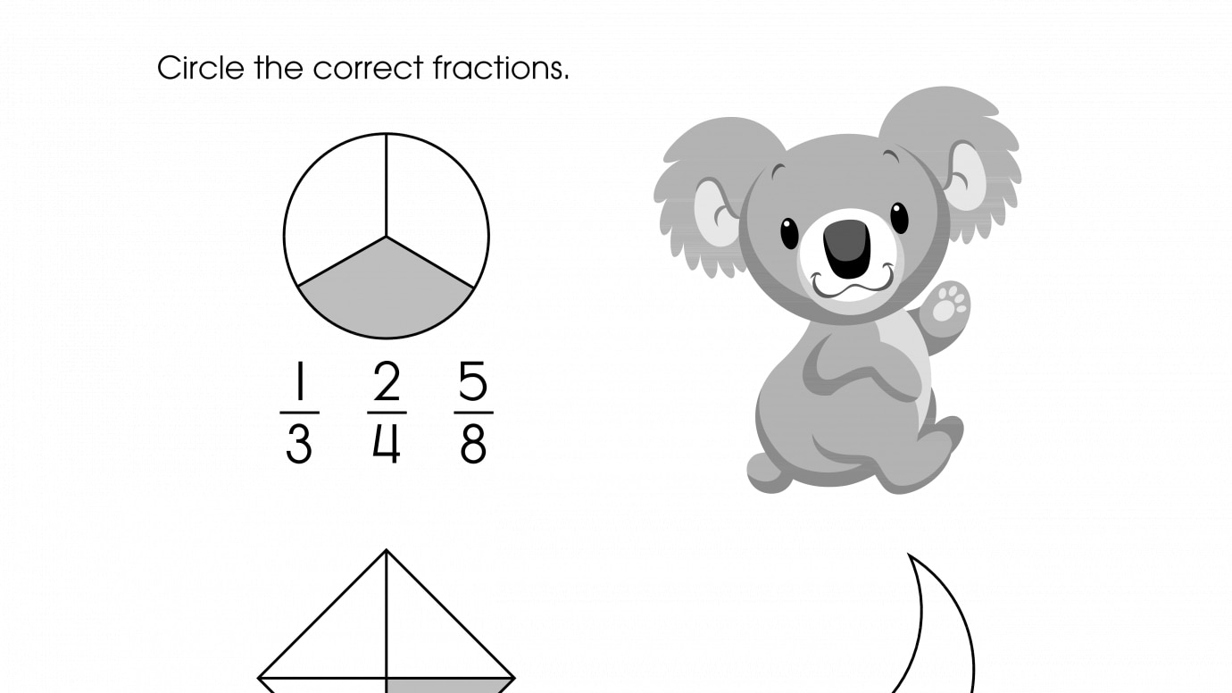 Circle the Correct Fraction