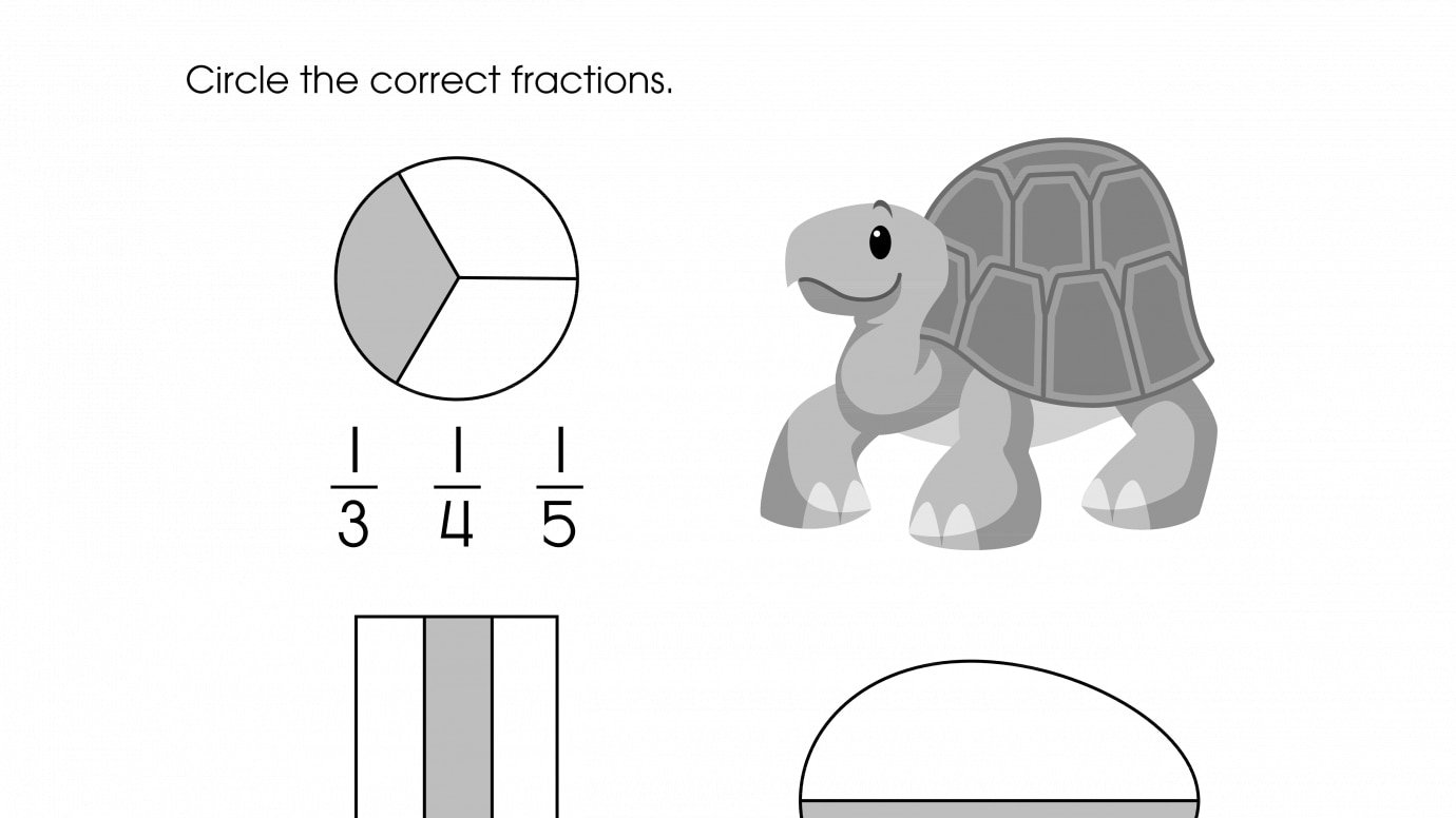 Circle the Correct Fraction