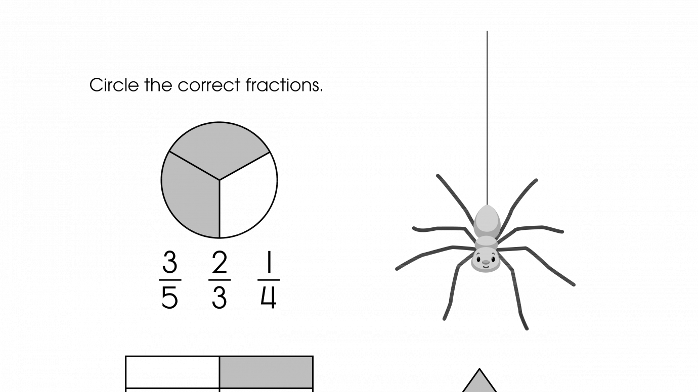 Circle the Correct Fraction