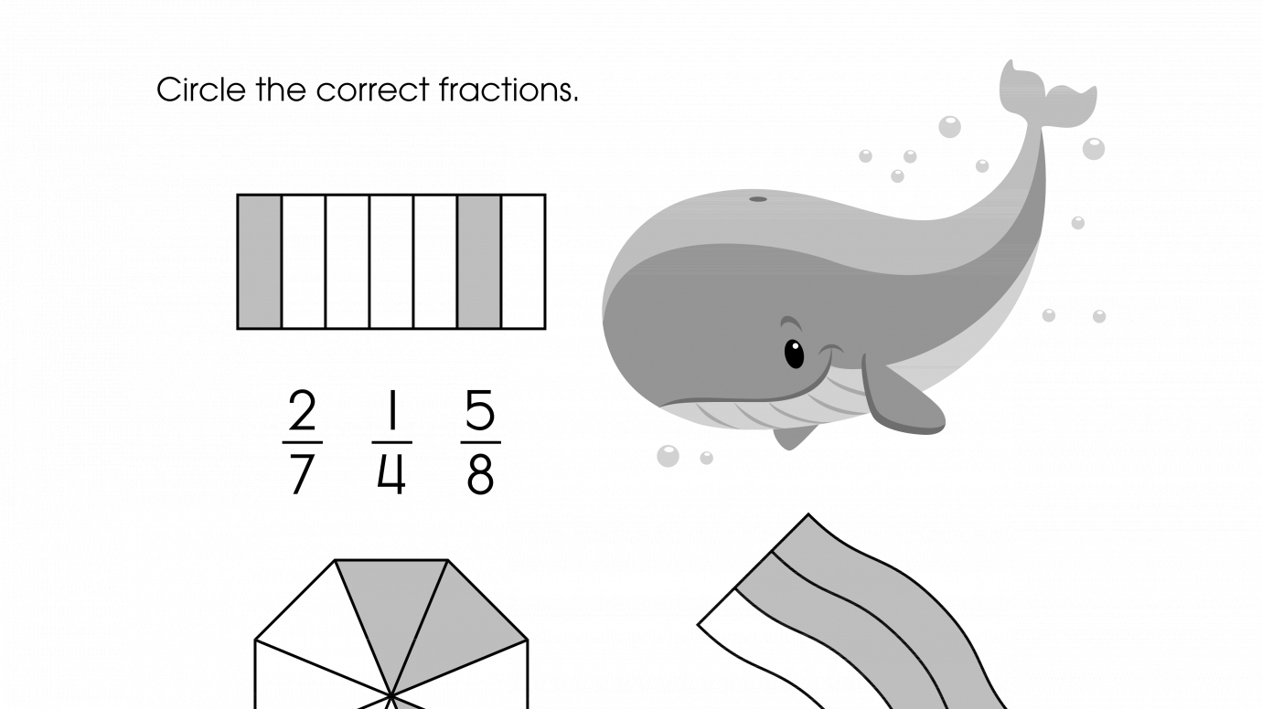 Circle the Correct Fraction