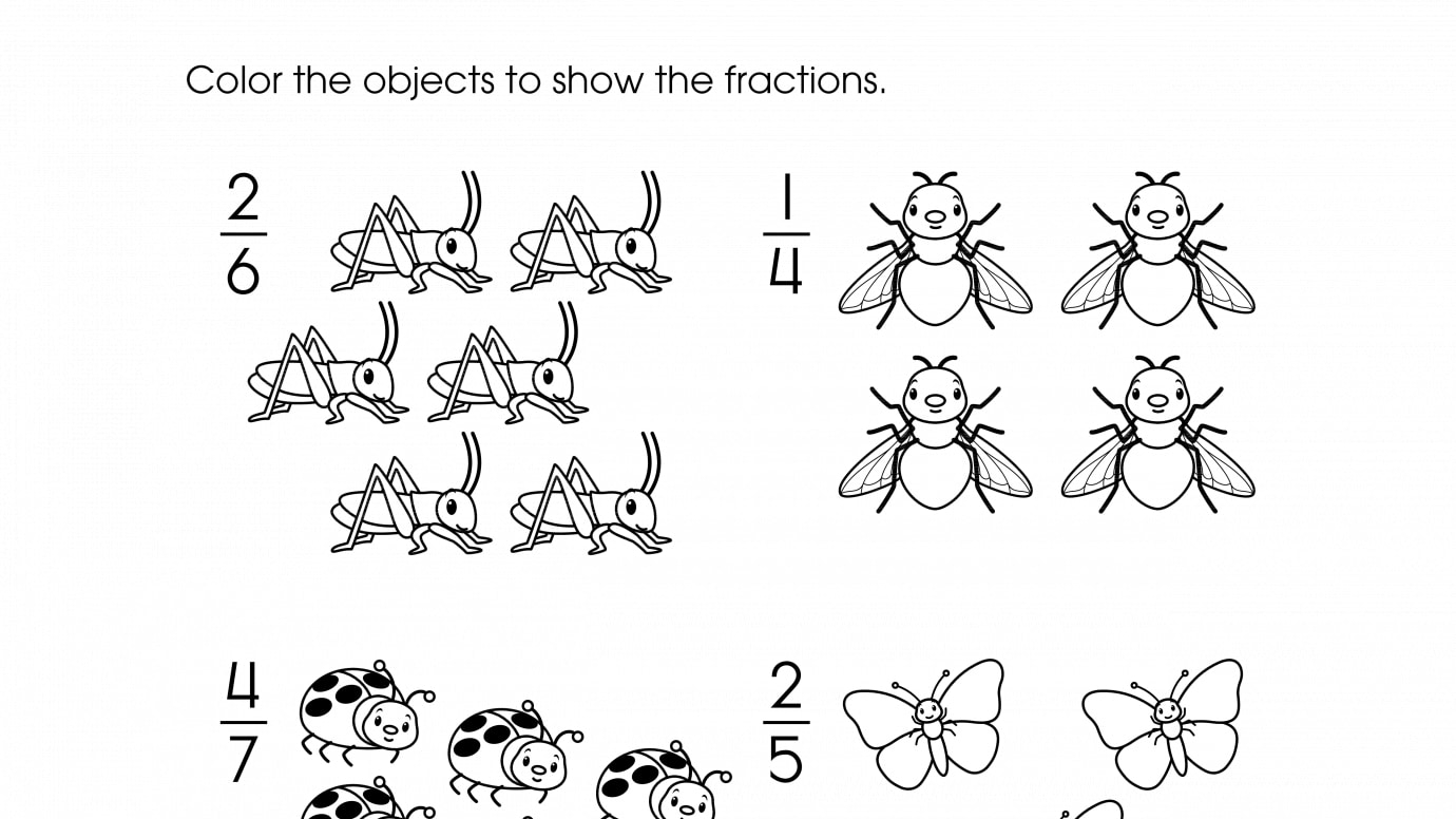 Color to Show Fractions