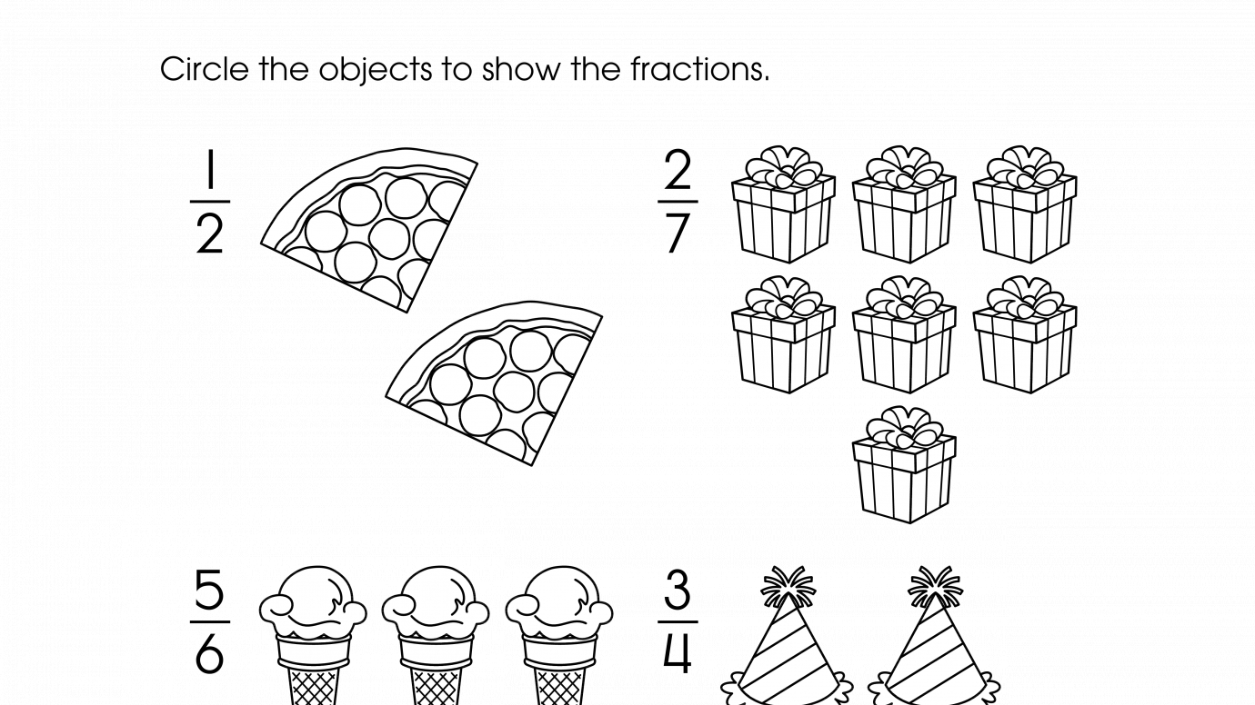 Circle Groups to Show Fractions