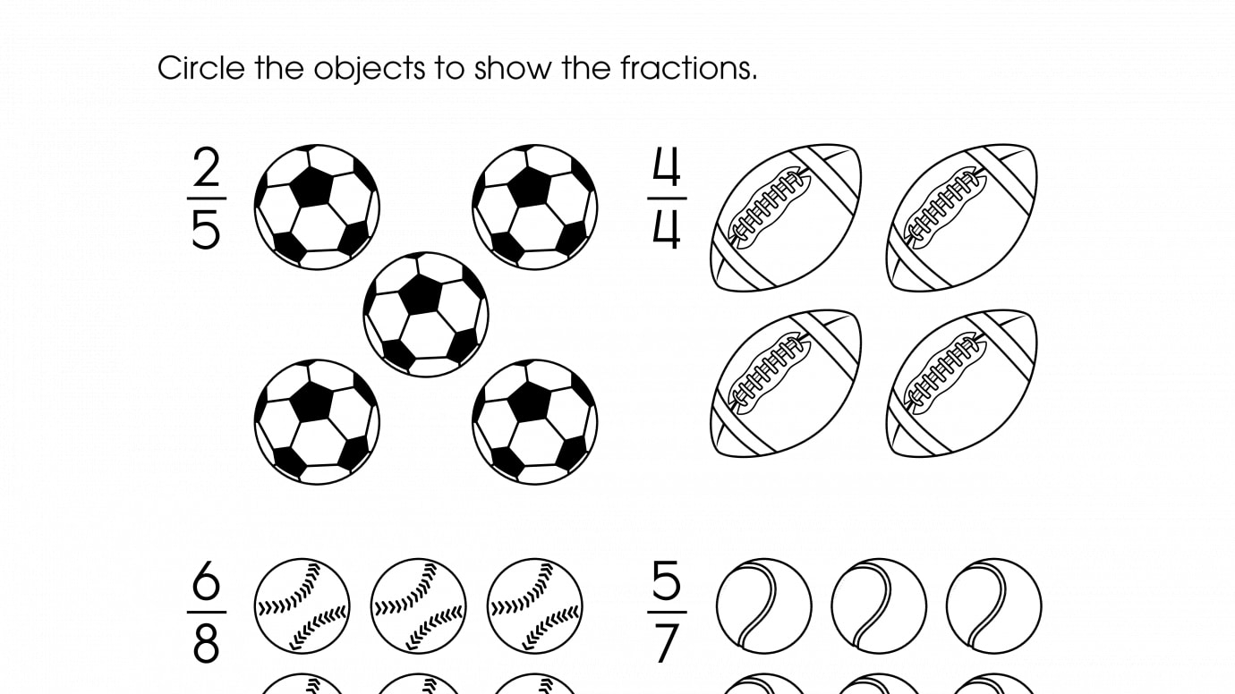 Circle Groups to Show Fractions