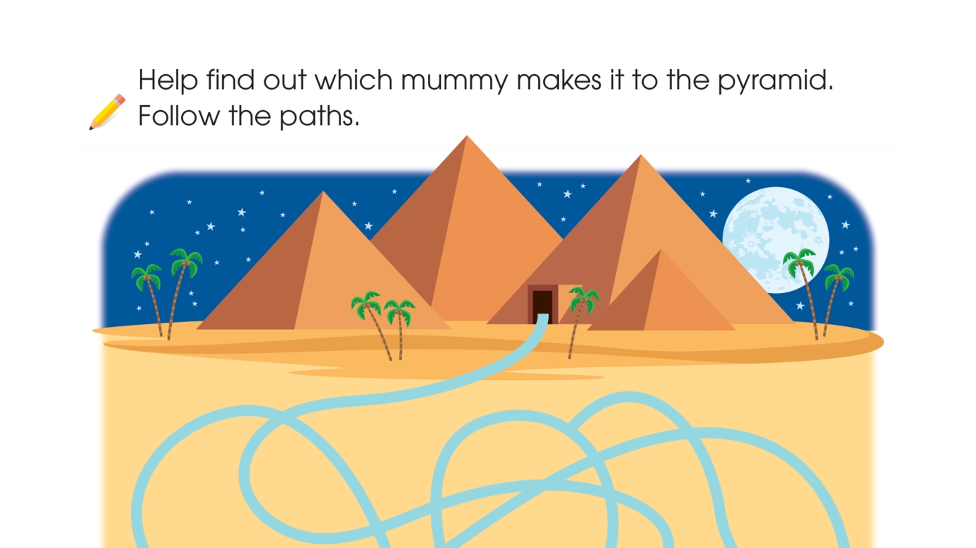 Mummies Spaghetti Maze