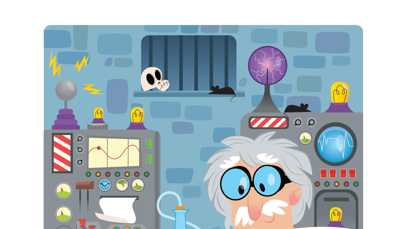  Hidden Pictures Mad Scientist