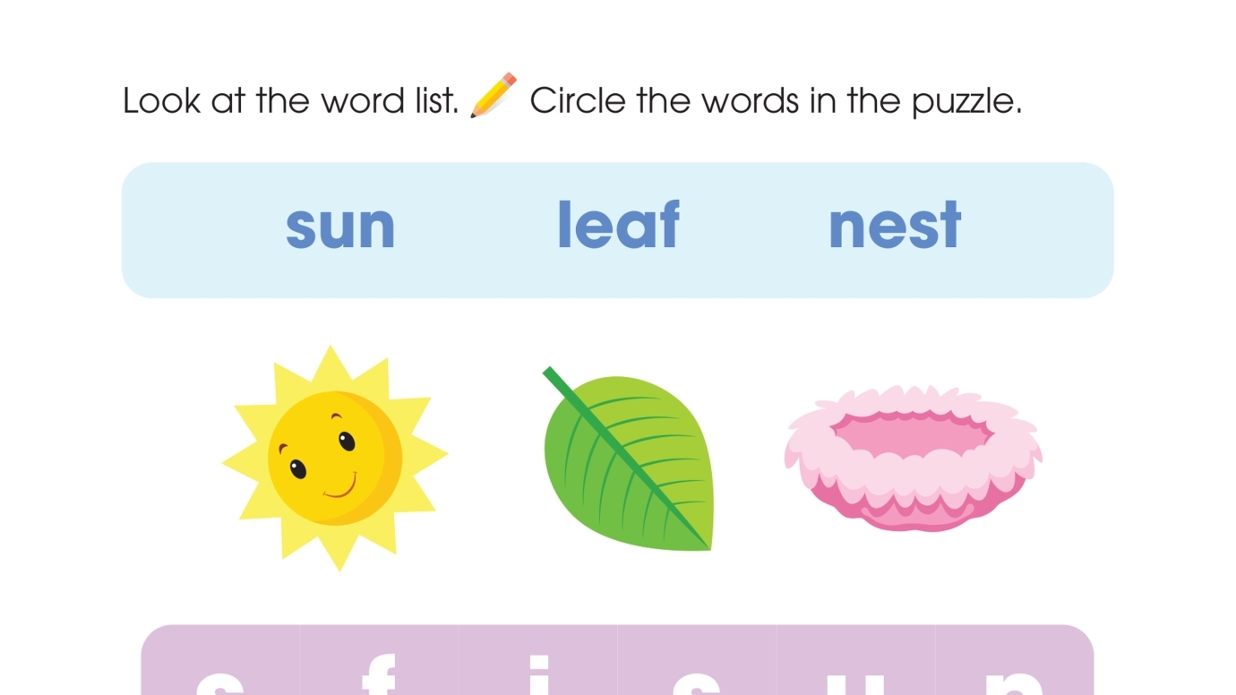 Easy Word Search: Spring