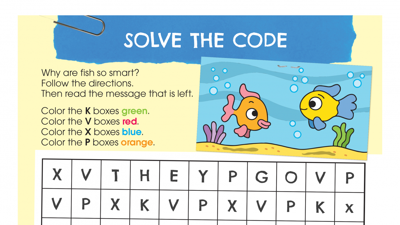Solve the Code: Write the Message
