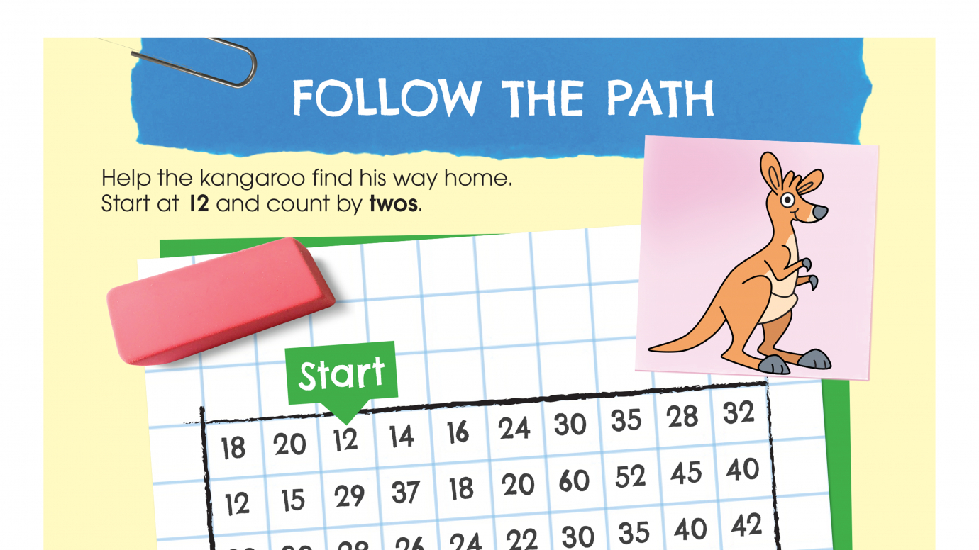 Follow the Path: Count By 2s