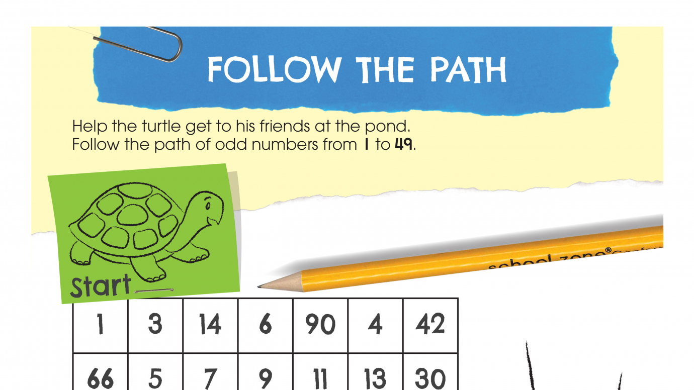 Follow the Path: Odd Numbers