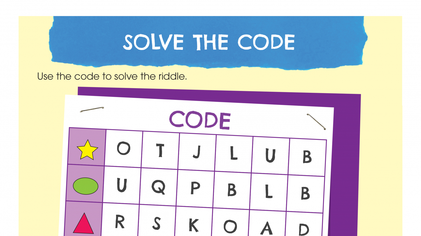Solve the Code: Answer the Riddle
