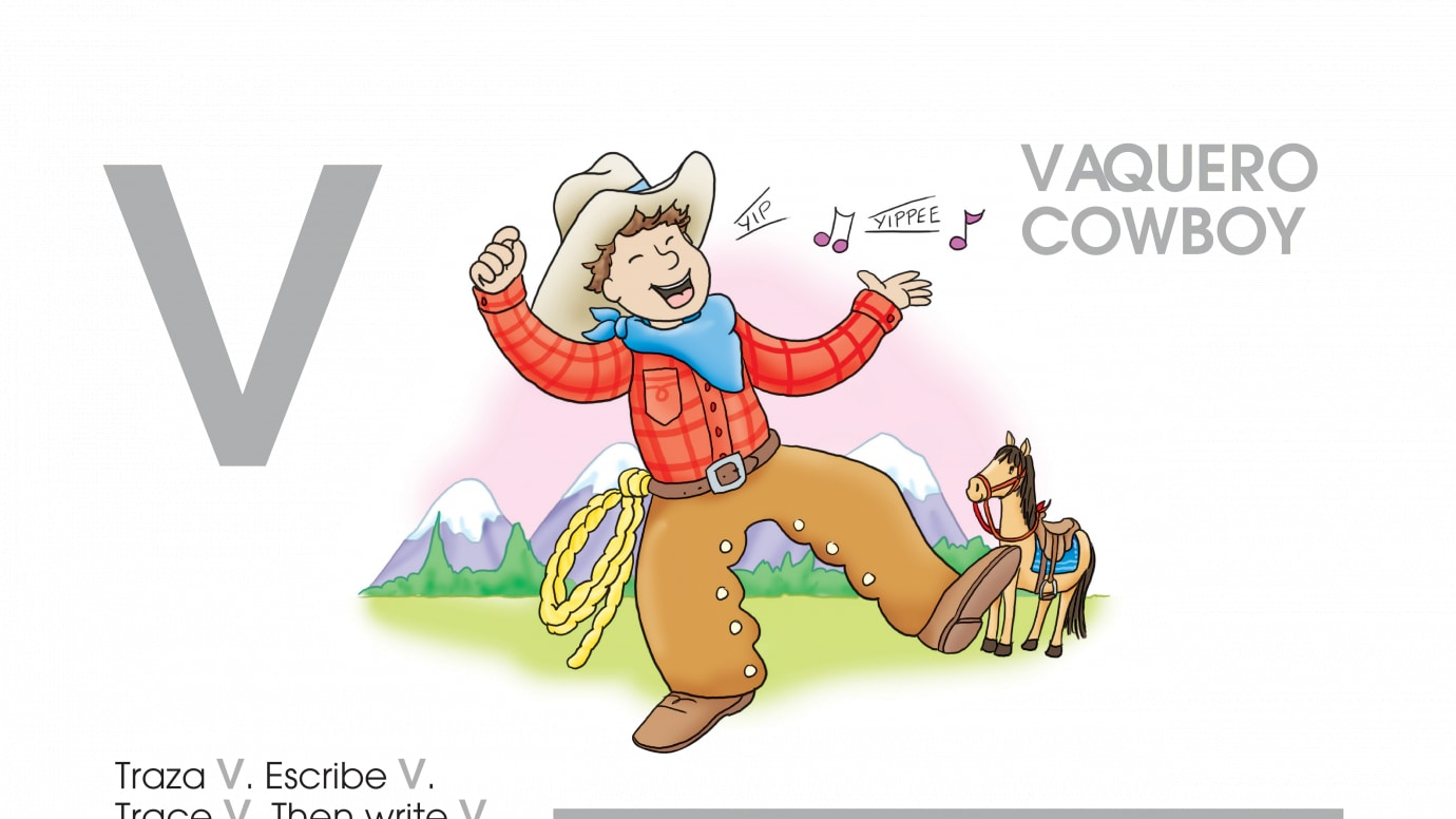 Spanish & English Trace & Write V