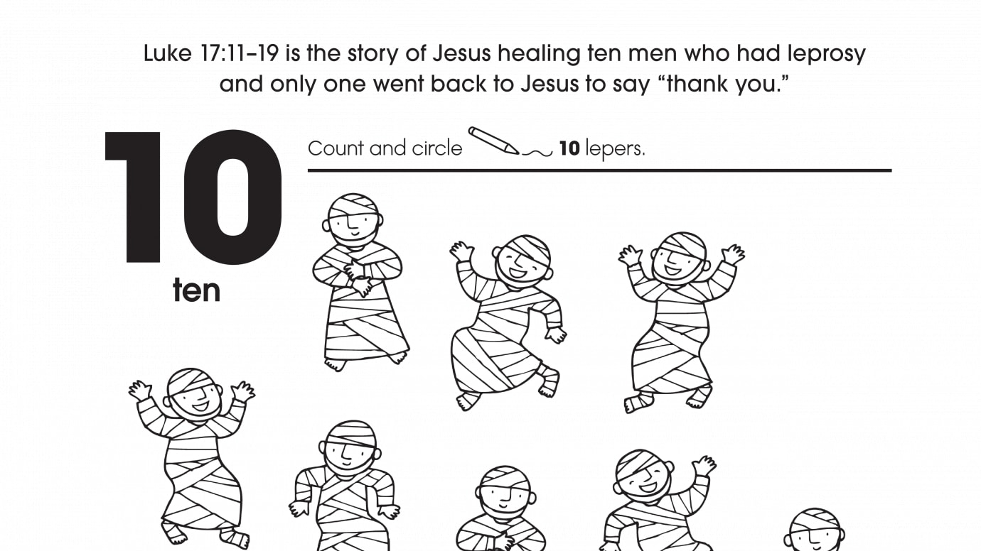 Jesus Heals Coloring Pages - 12202 P64 