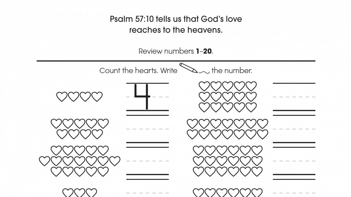 Inspirational Count & Write