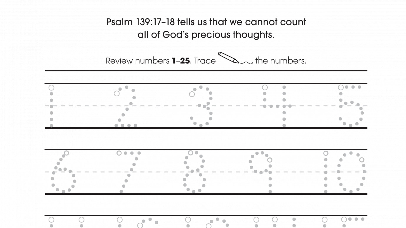 Inspirational Trace 1-25