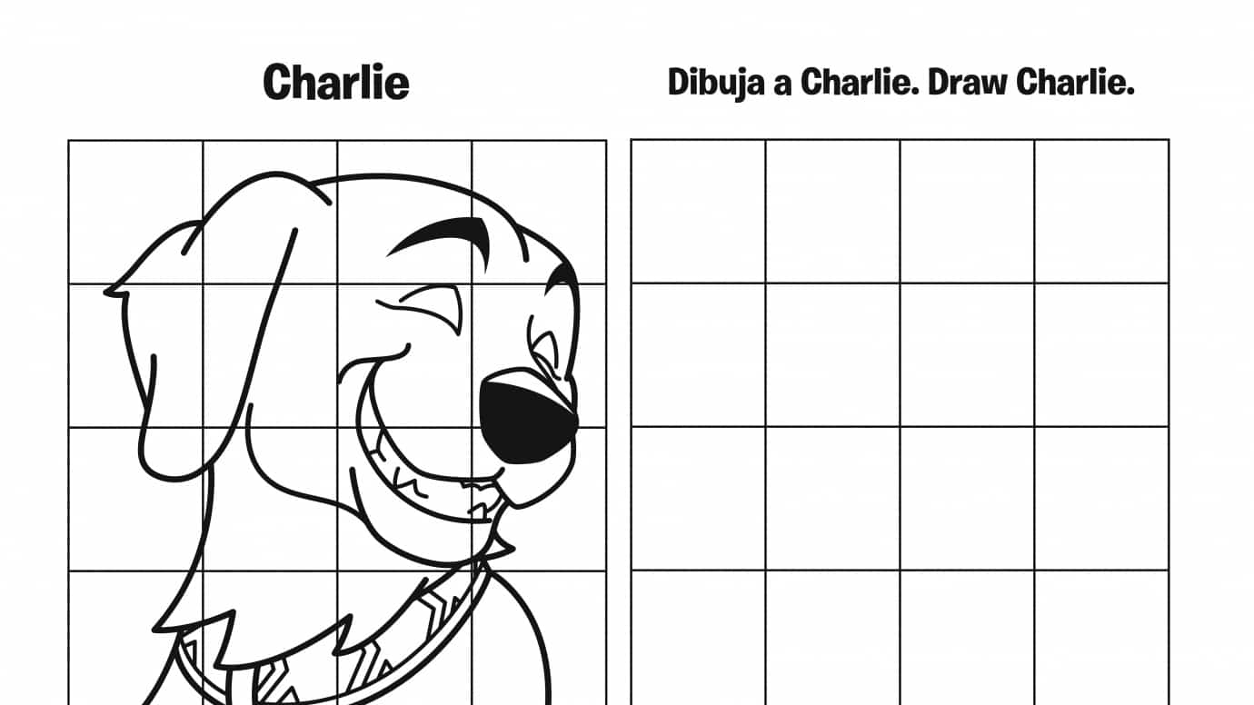 Spanish & English Draw Charlie Grid