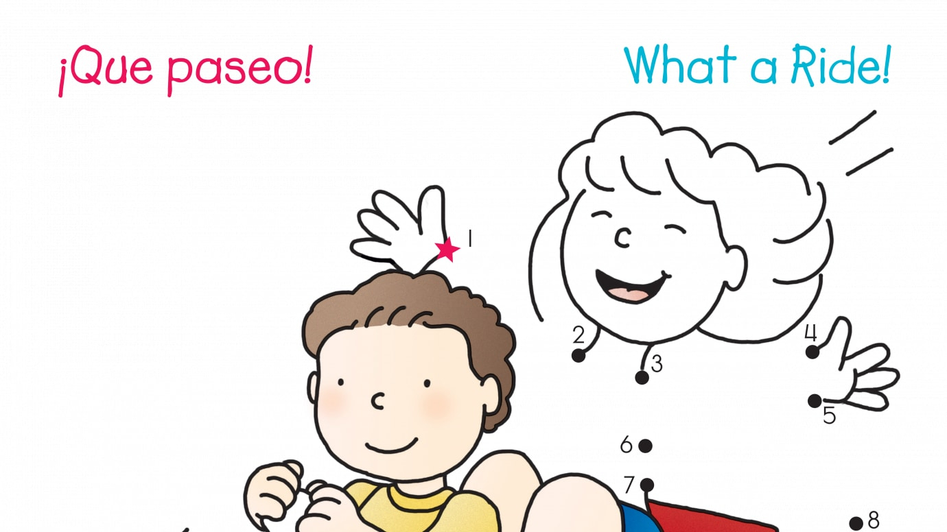 Spanish & English What a Ride! Dot-to-Dots 1-25