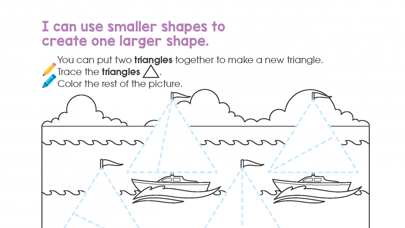 Make Triangles From Smaller Triangles