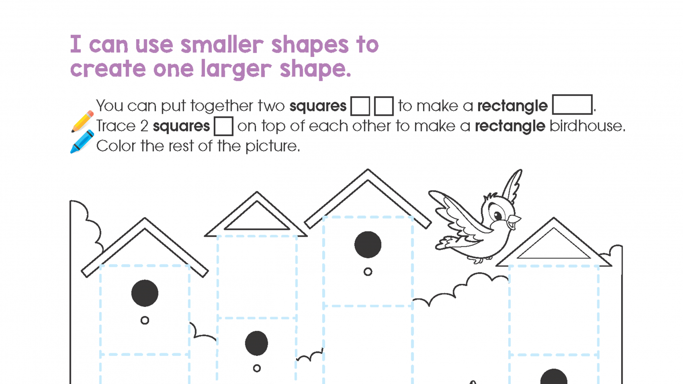 Make Rectangles From Smaller Squares