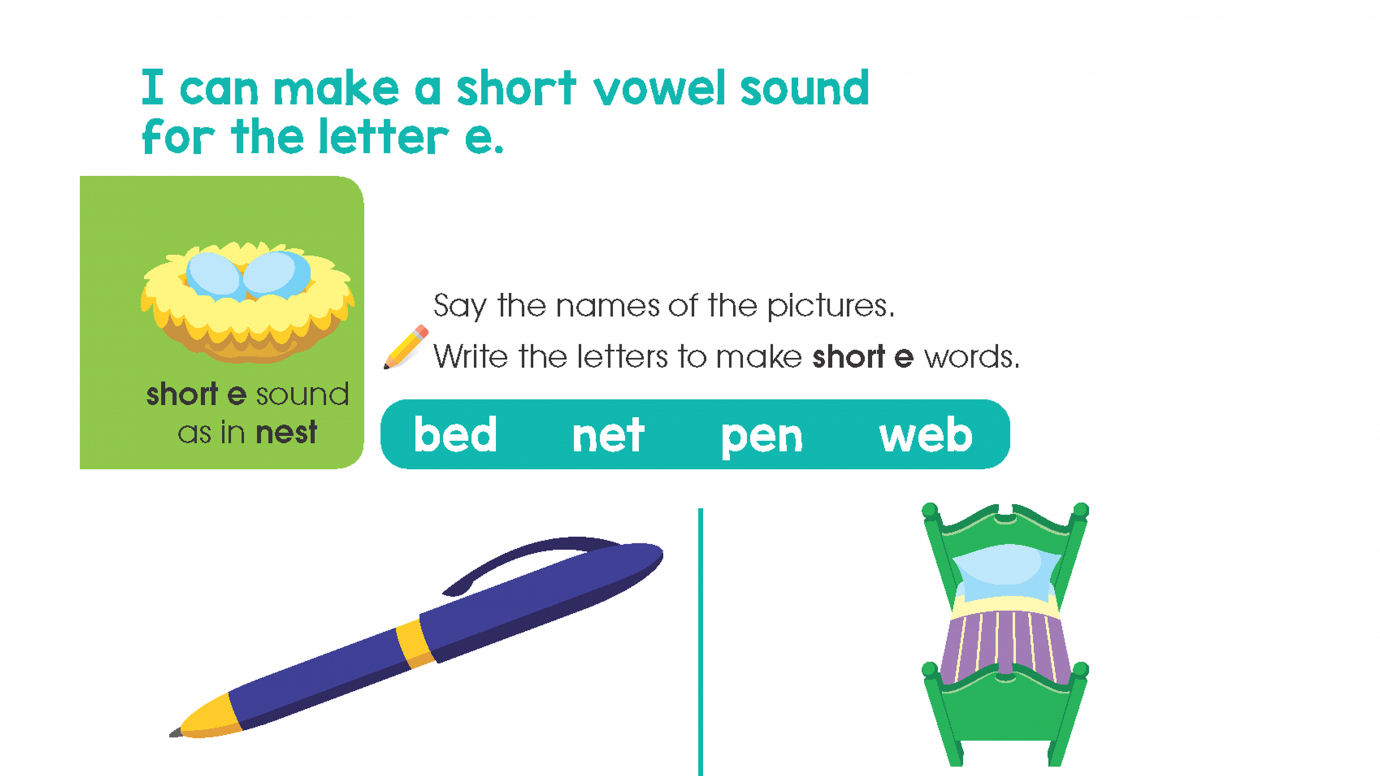 Make Short e Words