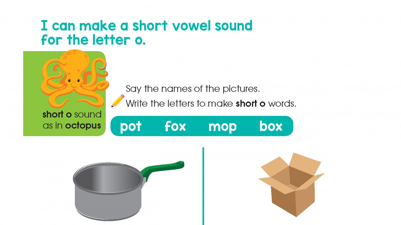Make Short o Words