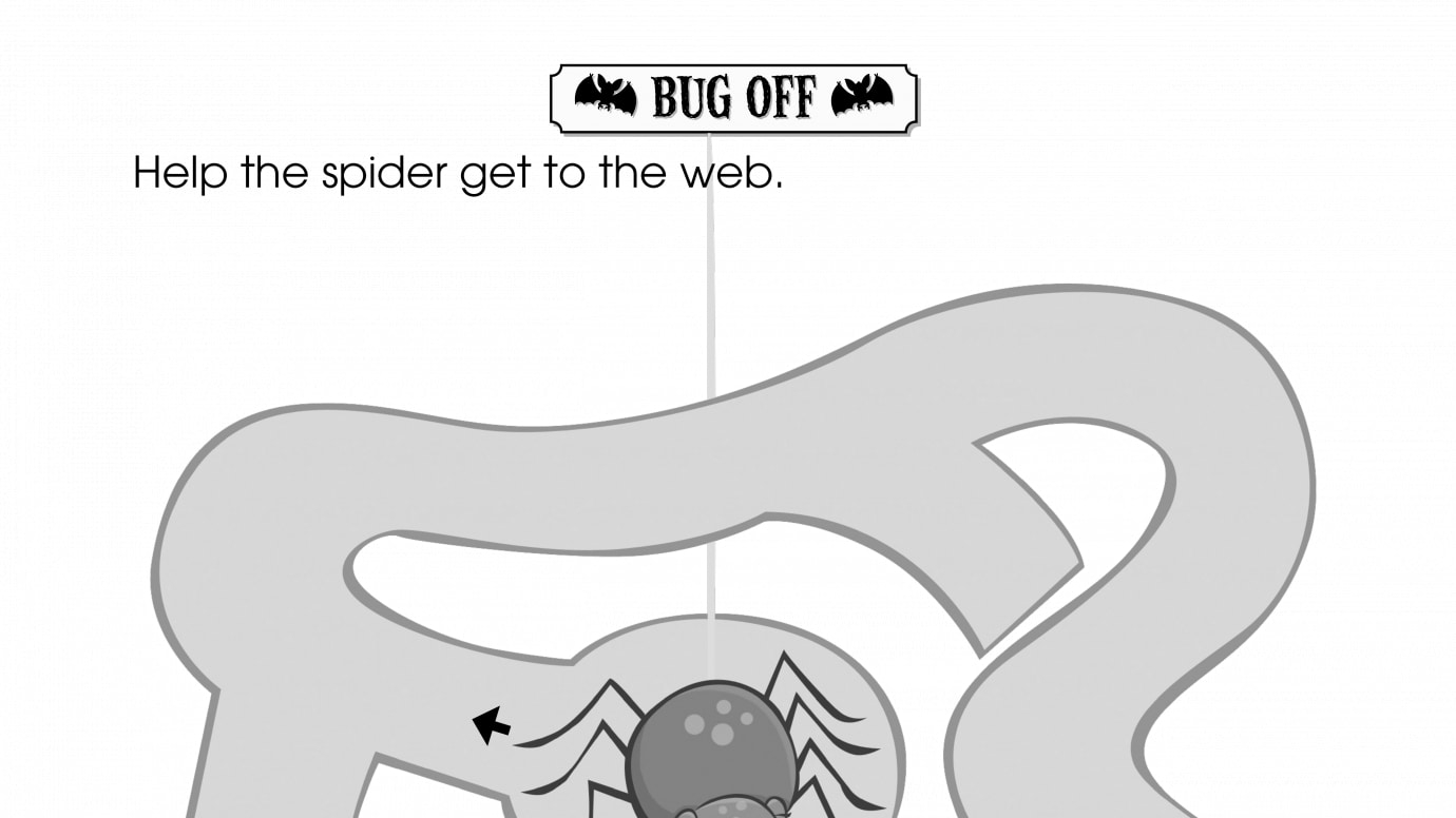 Halloween Spider Web Maze