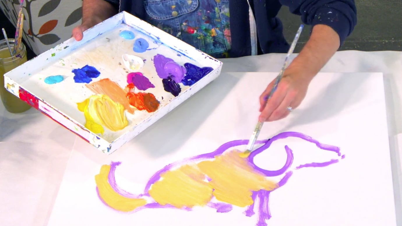 Nestor's Lesson at the Art Studio