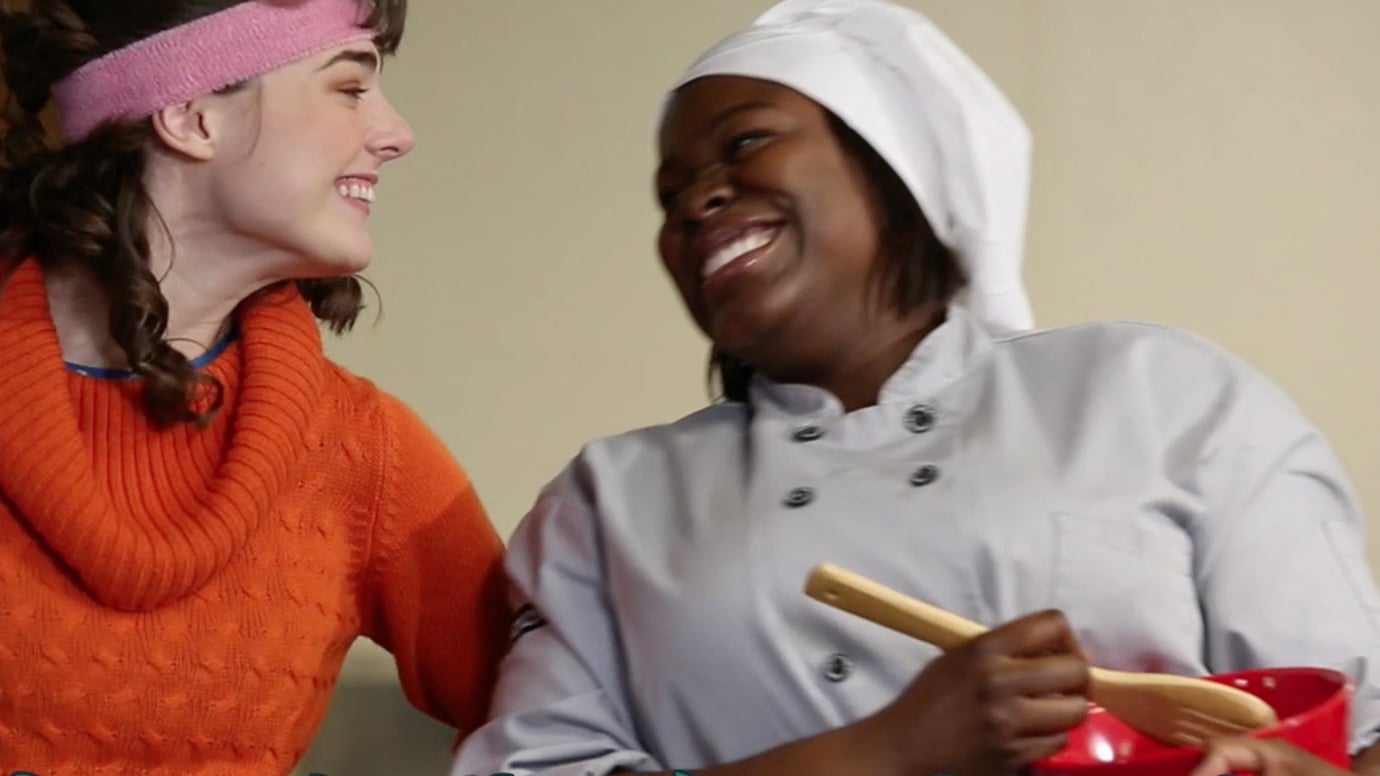Lily's Lesson in the Kitchen