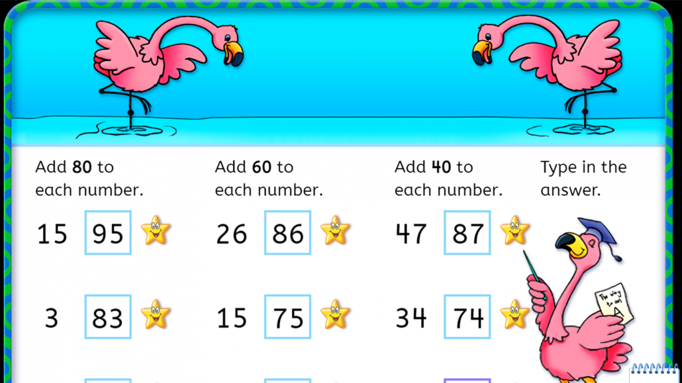Adding Multiples of 10 to One or Two-Digit Numbers