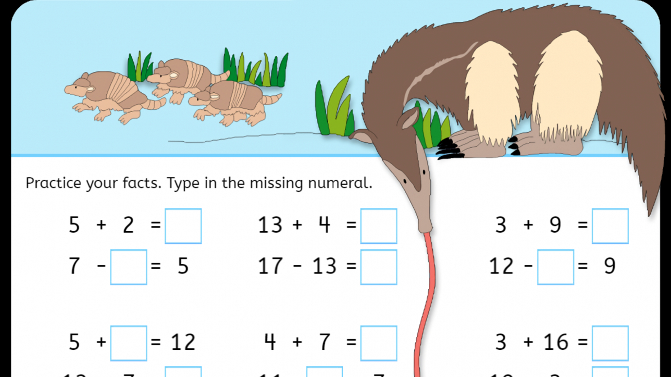 Addition & Subtraction Facts: First Grade