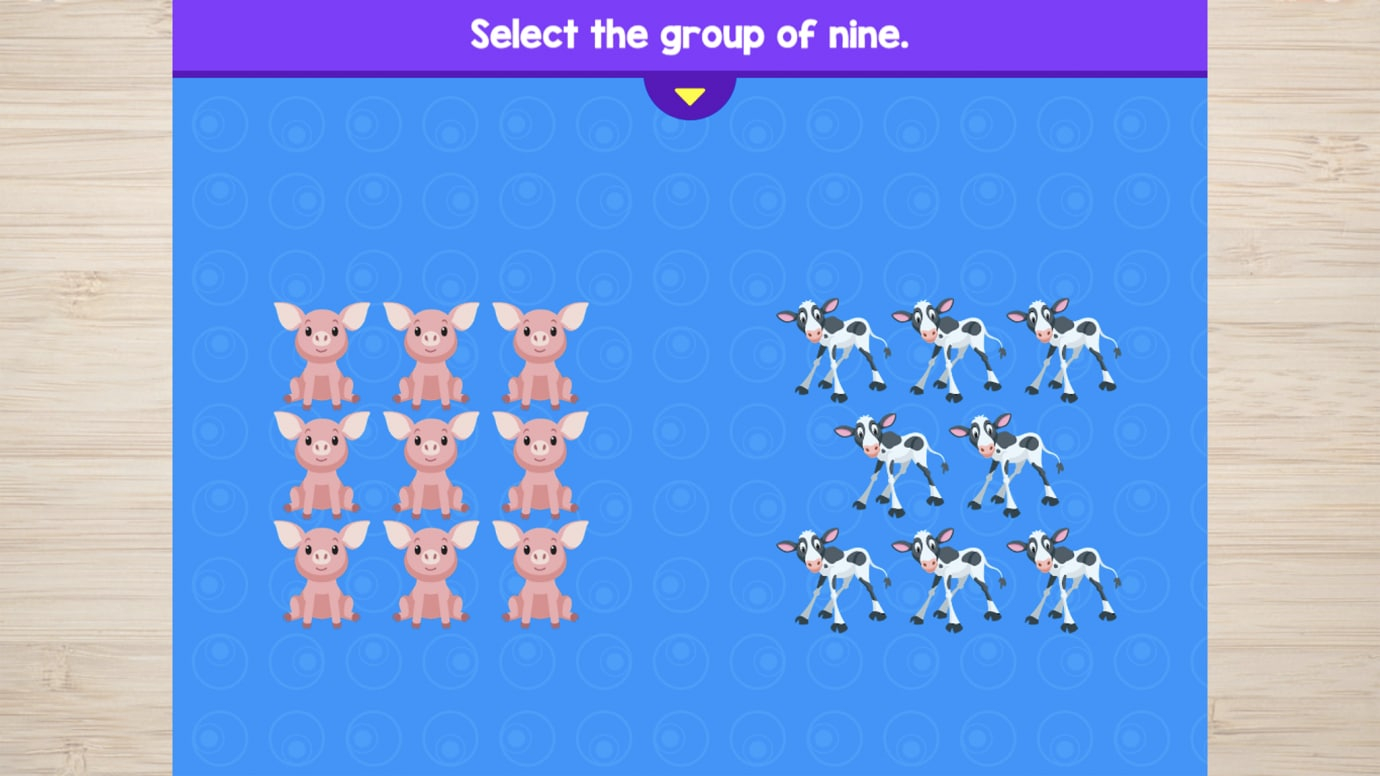 Counting Number Groups with Charlie: P