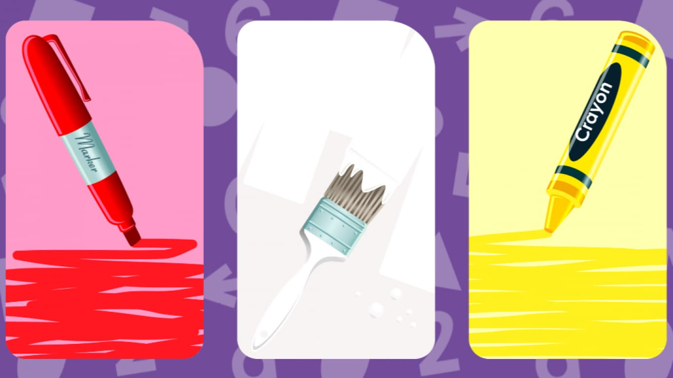 Colors & Shapes Flash Cards