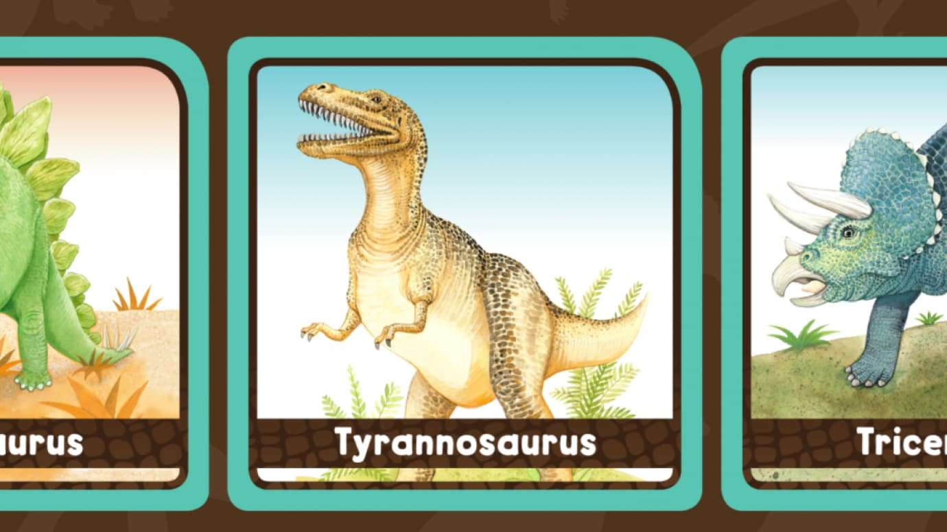 Dinosaur Flash Cards