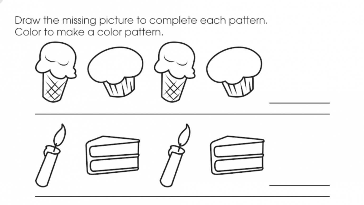 Drawing & Coloring Patterns: 1